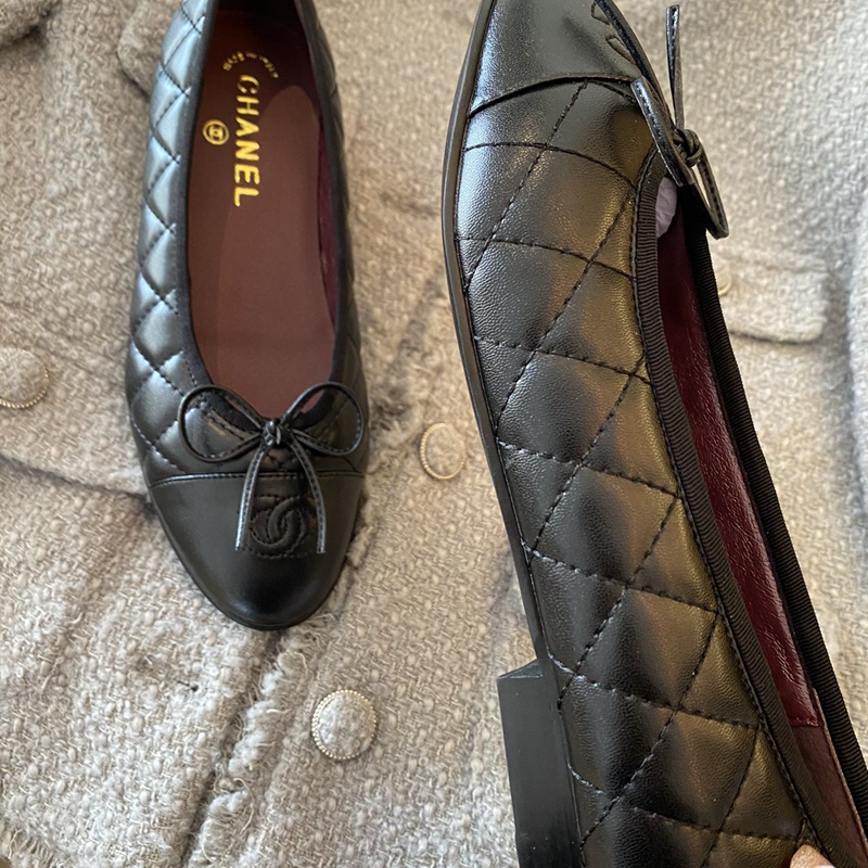 Giày Múa Ba Lê Đế Vuông 1.5cm Họa Tiết Kim Cương Màu Trơn Nhẹ Nhàng Thoải Mái Bền Bỉ