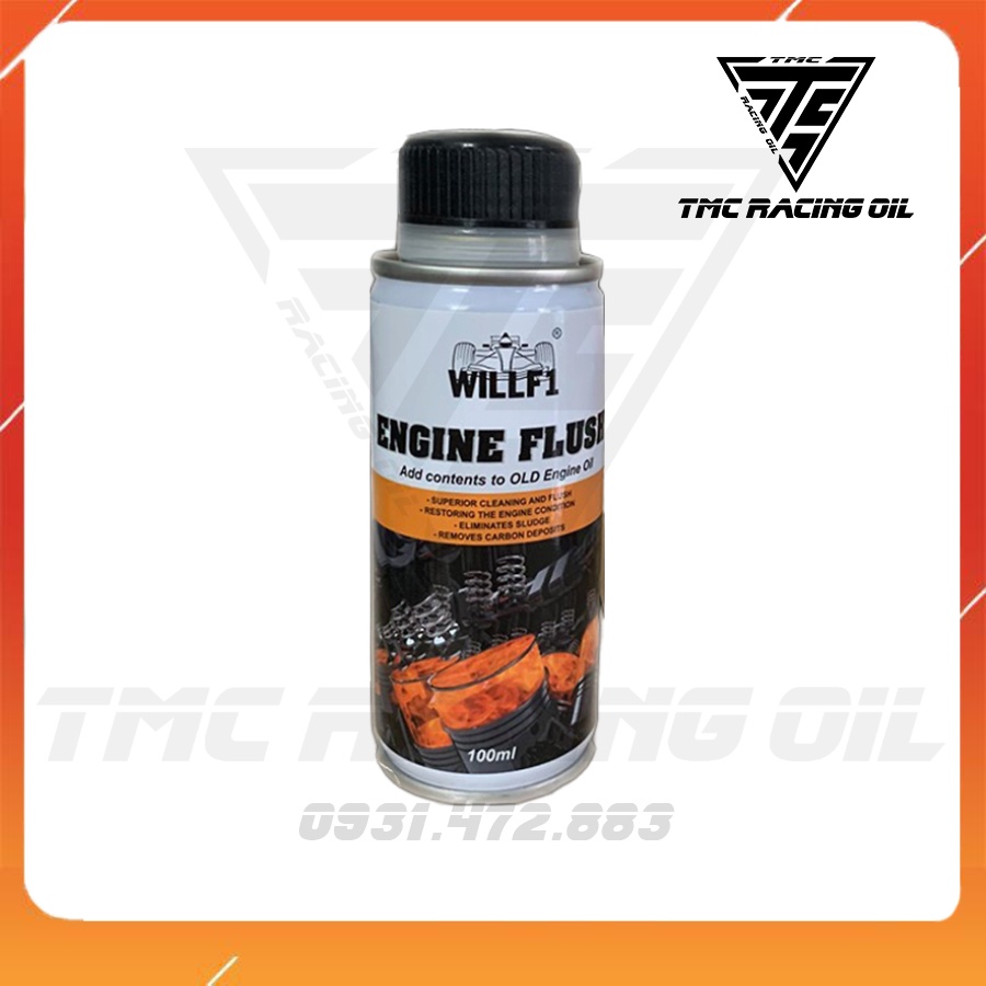 Dung dịch súc động cơ,vệ sinh máy WILLF1 ENGINE FLUSH 100ml