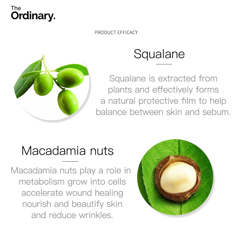 The Ordinary Bộ Dưỡng ẩm Cơ Bản - Squalane Cleanser / Hyaluronic Acid 2% + B5 - 50ml+30ml.（My Beauty Love）