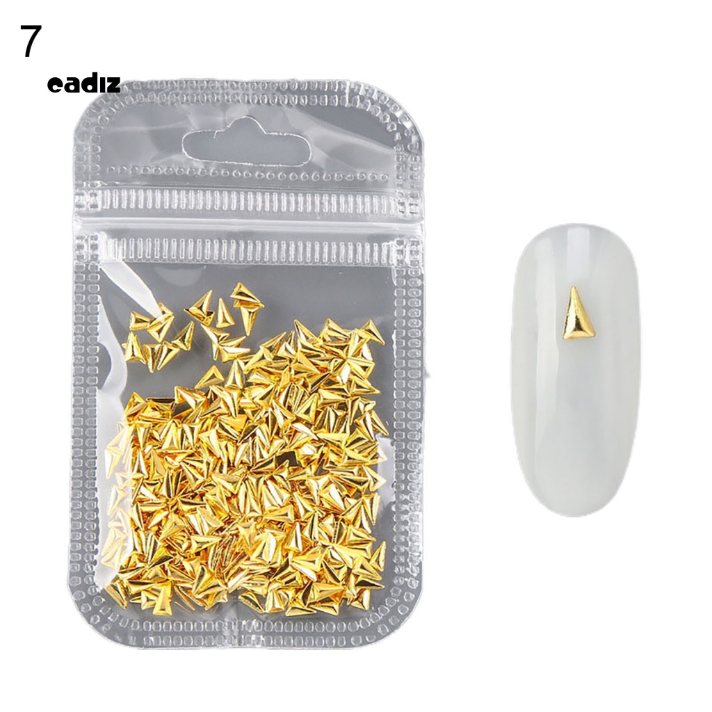 Set 500 Đinh Tán Kim Loại Nhiều Màu Sắc Dùng Trang Trí Móng Tay Nghệ Thuật