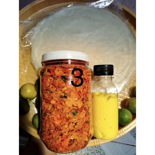 Muối tép hành phi