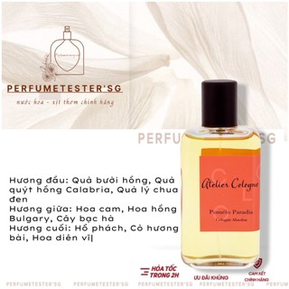 Nước hoa unisex Atelier Pomelo Paradis -𝒑𝒆𝒓𝒇𝒖𝒎𝒆𝒕𝒆𝒔𝒕𝒆𝒓