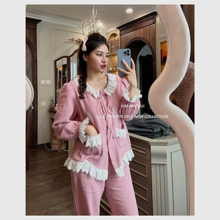 Set bộ đũi xô hồng siêu xinh Kim Anh Bùi