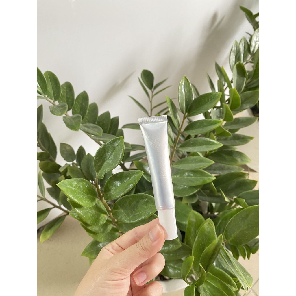 Tuýp rỗng dùng chiết son môi 15ml  nền bạc ánh kim