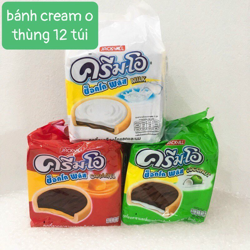 Bánh Cream O Thái Lan 24 gói/ bịch