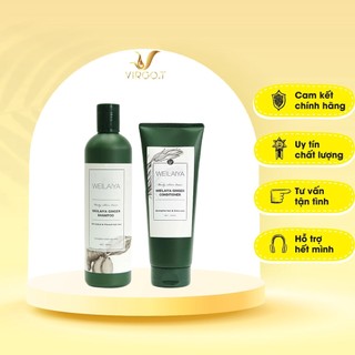 Dầu gội xả gừng weilaiya ngăn rụng, giúp mọc tóc