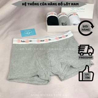 Quần sịp nam quần lót đùi nam boxer cotton cao cấp thấm hút thoáng mát