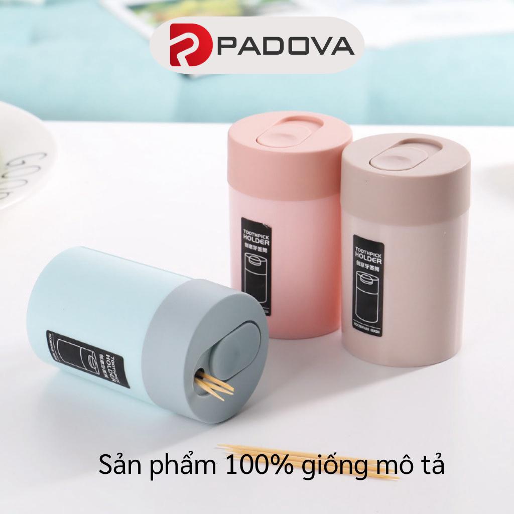 Hộp Đựng Tăm Xỉa Răng, Lọ Đựng Muối, Hạt Tiêu Bằng Nhựa Cao Cấp PADOVA 9644