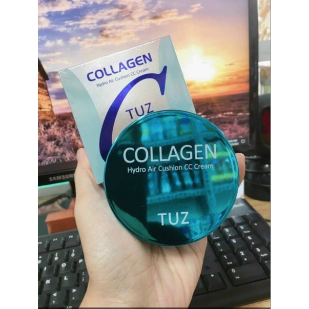 Phấn Nước Collagen TUZ Air Cushion CC Cream
