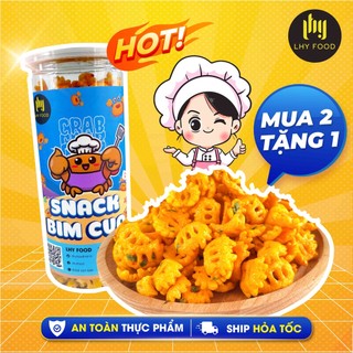 Snack bim bim cua vị mặn ngọt🍟FREESHIP🍟250gram LHYFOOD snack bim cua đồ ăn vặt healthy Hà Nội