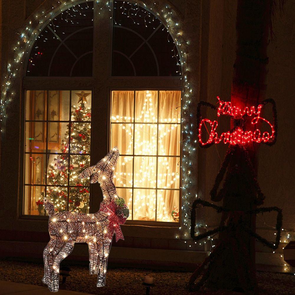 Đèn LED Trang Trí Giáng Sinh Hình Tuần Lộc