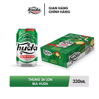 Bia huda - thùng 24 lon 330ml