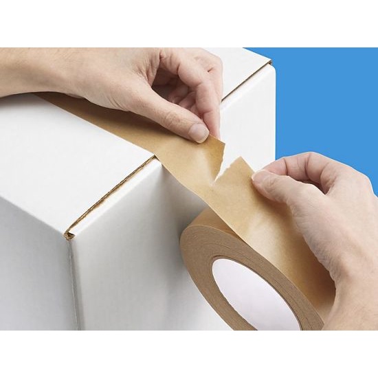 Băng keo giấy nâu da bò trơn 24mm và 48mm