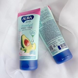 Kem body bơ Aura 200ml Chính Hãng Nga