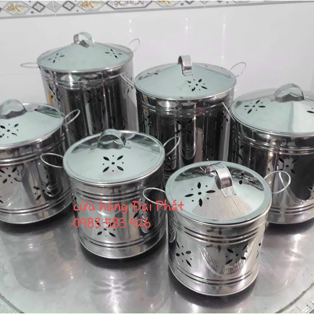 Lò đốt giấy vàng mã Inox