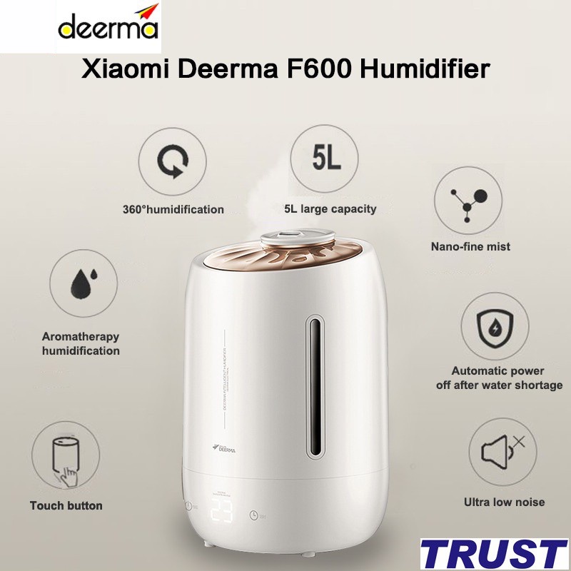 Máy phun sương tạo ẩm không khí Deerma F600 - Hàng Chính Hãng