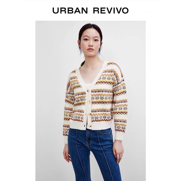 Áo len hoạ tiết Urban Revivo