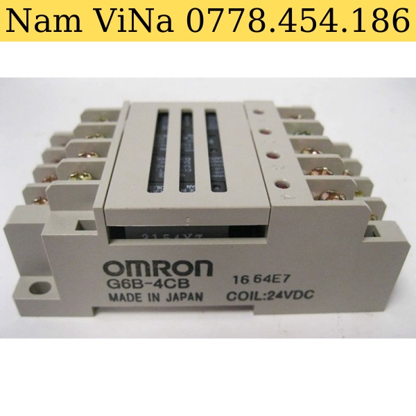[Xuất vat] Relay khối . G6B-4CB DC24