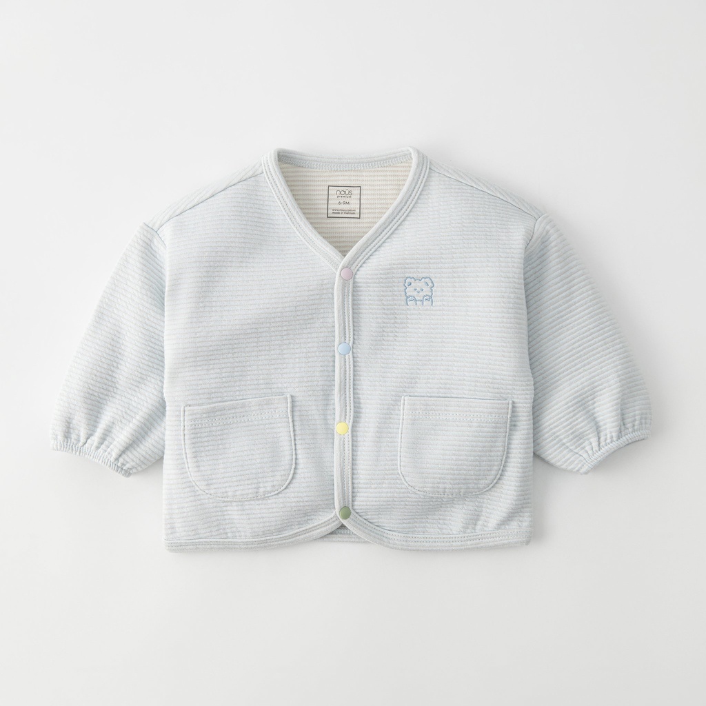 Áo khoác Nous chần bông size cho bé từ 3 tháng đến 24 tháng