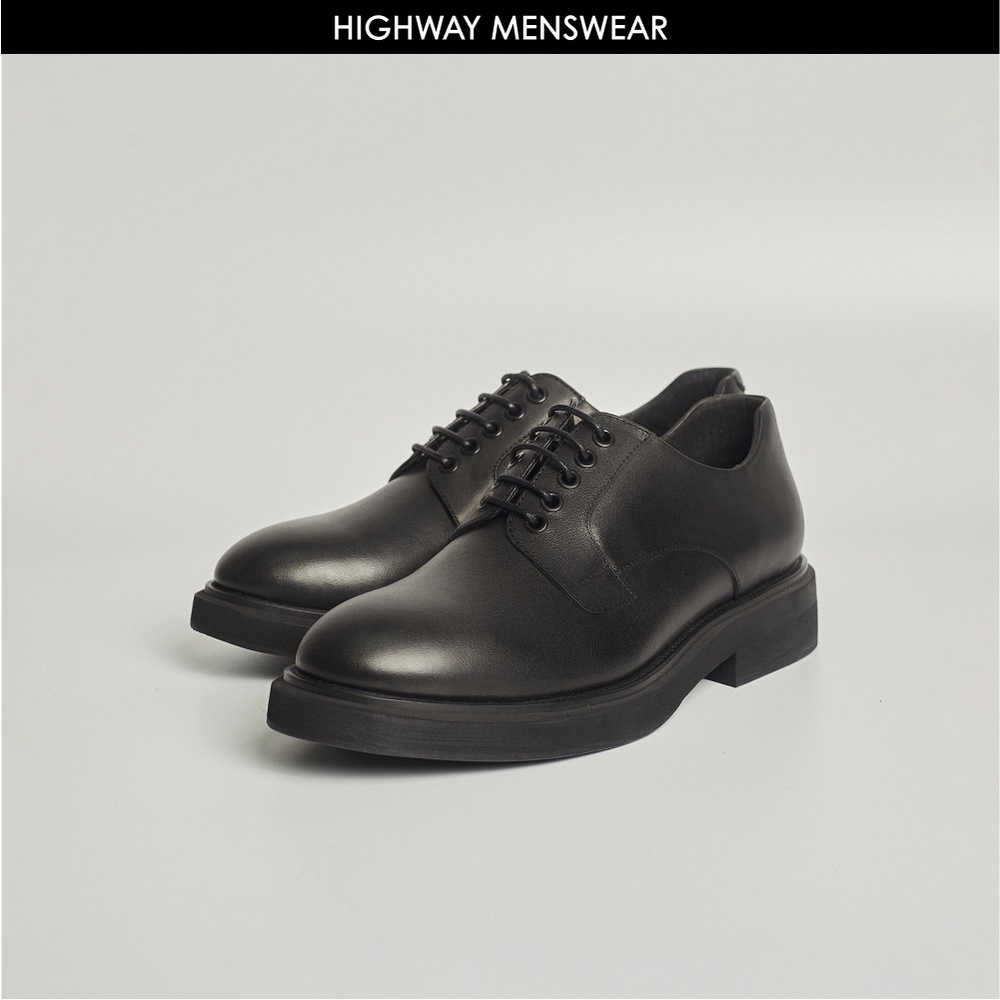Giày da nam da cao cấp Highway (Menswear) Tommy Derby - Da trơn