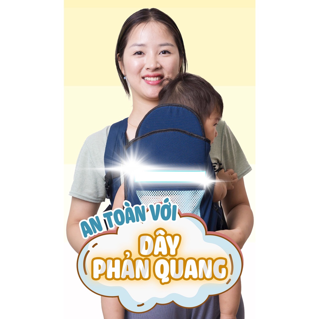 Địu 4 Tư Thế Royal⚡️FREE SHIP⚡️Địu 4 Tư Thế Cho Bé