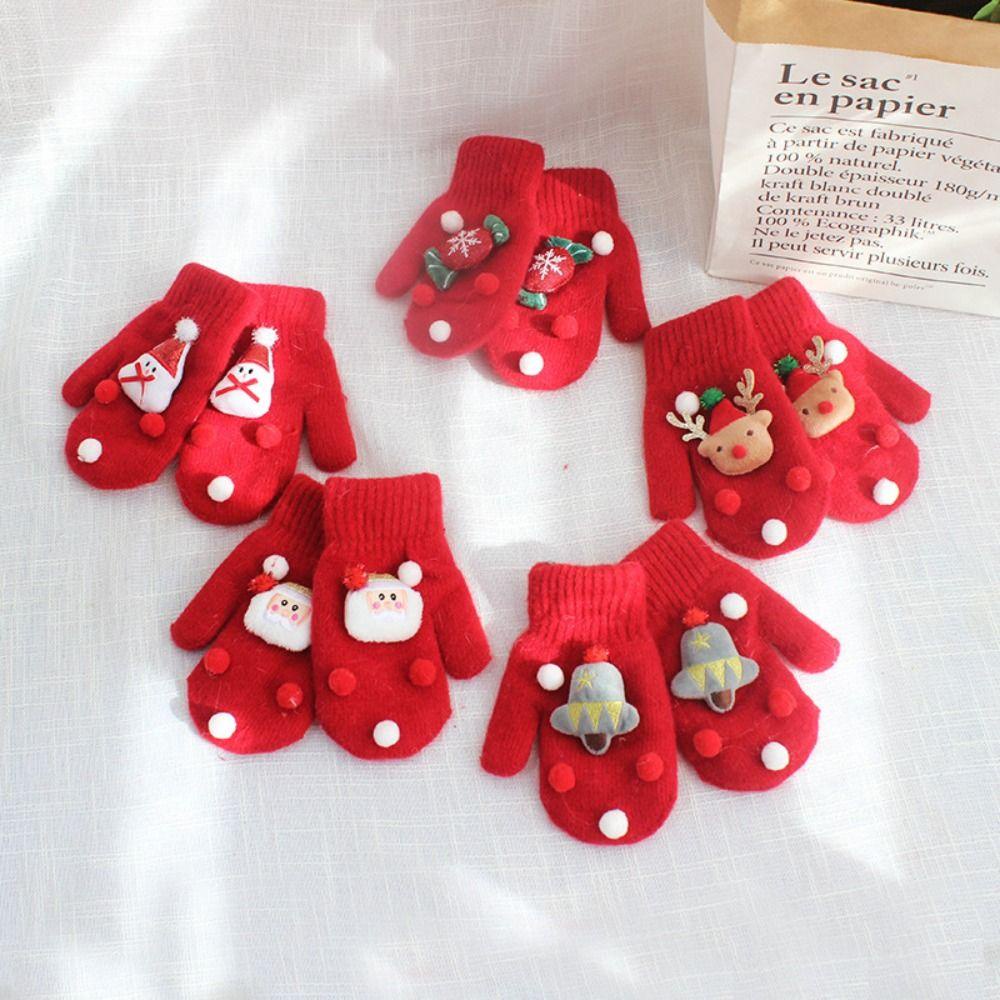 Găng Tay Nhung Mềm Mại Phong Cách Hàn Quốc Dành Cho Người Lớn Và Trẻ Em