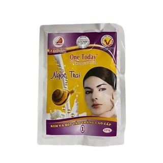 Kem và bột tắm trắng ngọc trai one today 125g