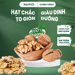 Hạt óc chó nhập khẩu Mỹ tách sẵn vỏ, sấy giòn cực kì thơm ngon túi 500G