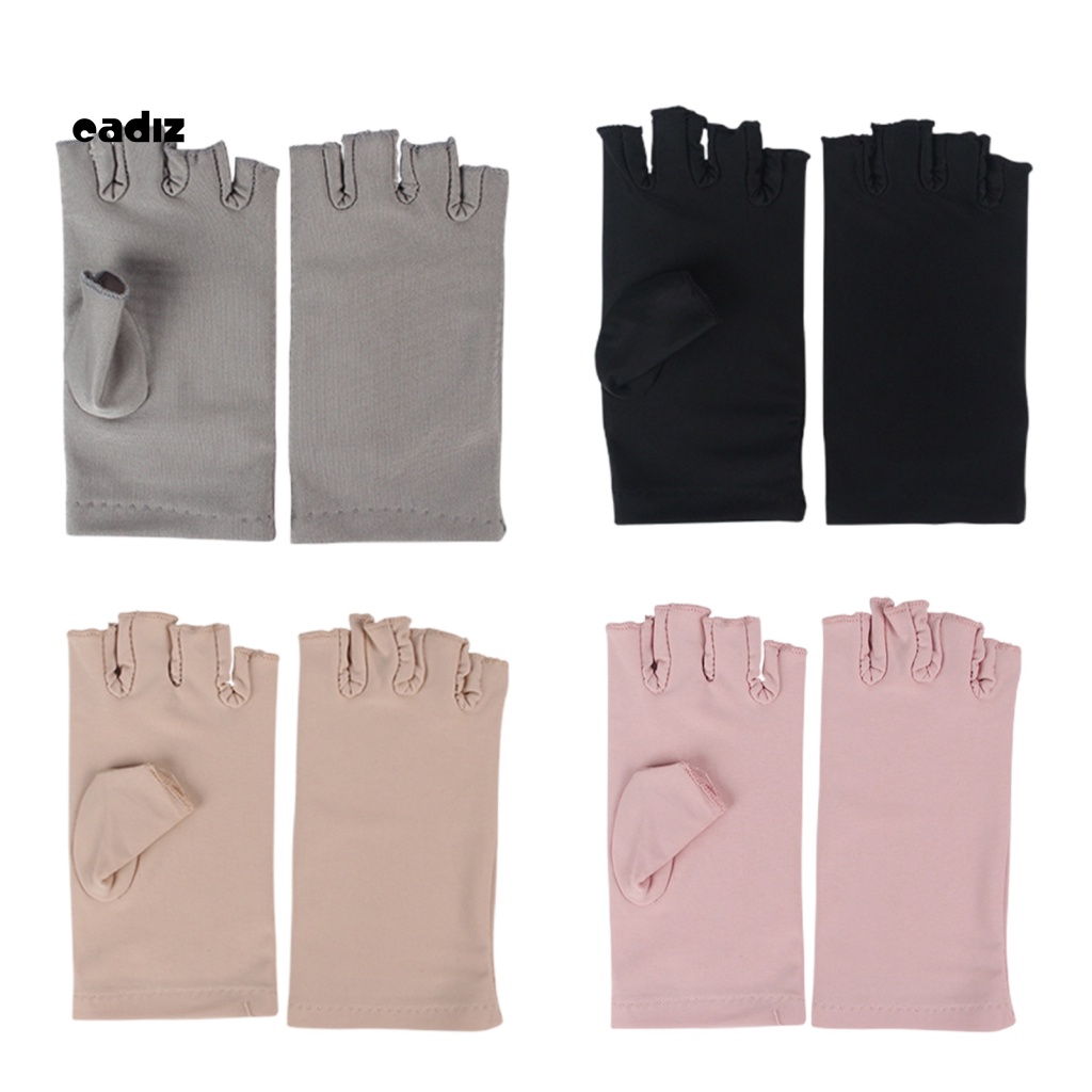 1 Cặp Găng Tay Mềm Mại Co Giãn Dùng Để Hong Khô Móng Tay