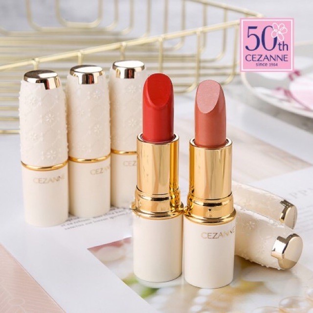 Son Thỏi Lì Cezanne Lasting Lip Color N Nhật Bản Mềm Mịn Lâu Trôi 3.9g