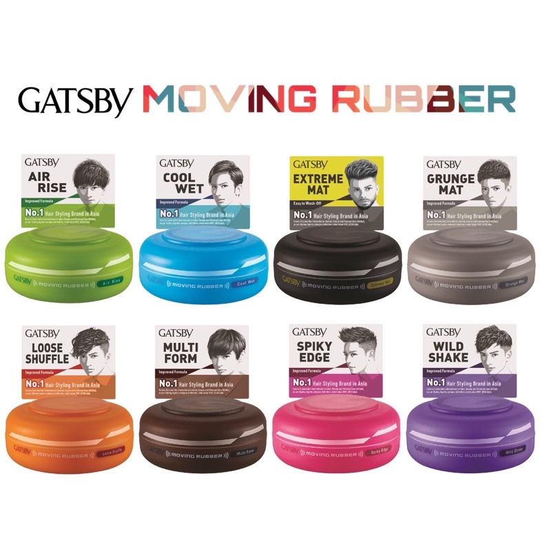 Wax Tóc Nhật GATSBY - MOVING RUBBER 80g