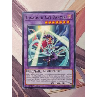 Thẻ bài yugioh: lunalight cat dancer led4-en052