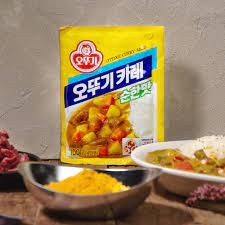 Bột cà ri không cay Ottogi 100g - [오뚜기]  오뚜기카레순한맛 100g