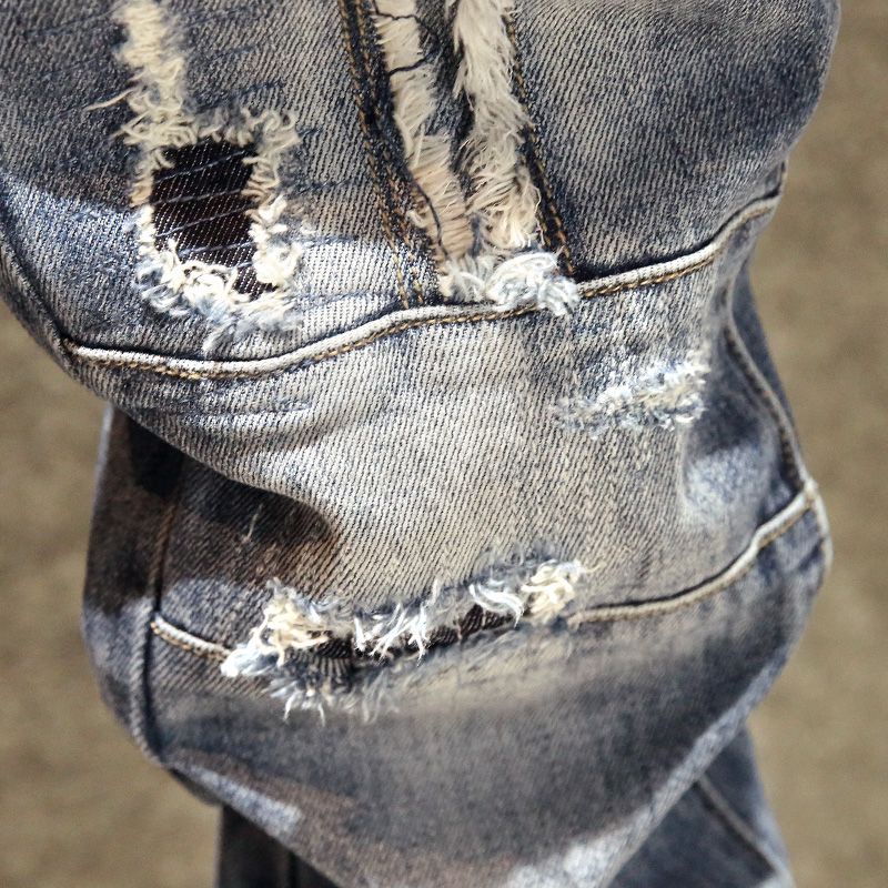 Quần Jean Dài Dáng Bút Chì Co Giãn Tốt Thời Trang Cho Bé Gái