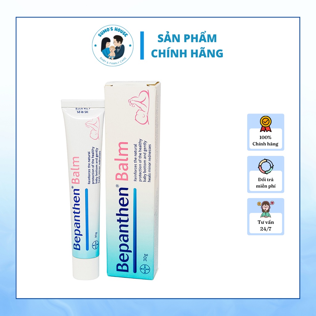 Kem chống hăm Bepanthen Balm 30gr