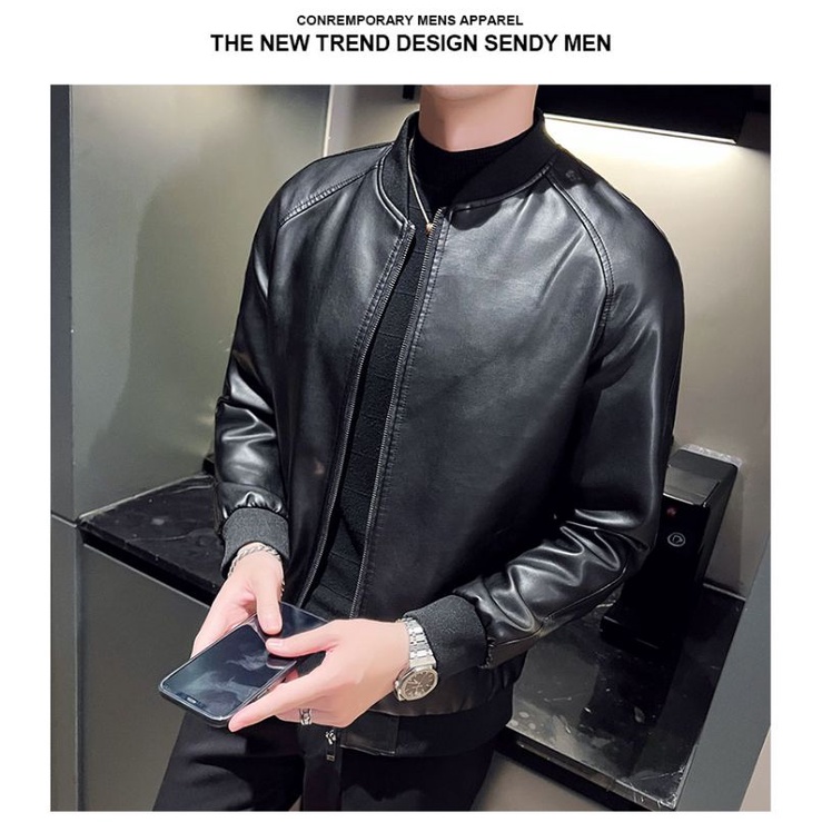 ÁO da nam cao cấp phong cách hàn quốc hót nhất 2022