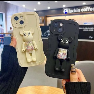Ốp Điện Thoại Silicon Dẻo Mềm Hình Gấu 3D VIVO Y19 Y77 Y77E Y20 Y20S Y20I Y20A Y75 Y55 T1 Y1S Y91C V20 V23 S7 S12 S1 Pro V23E S10E Y5S Y7S
