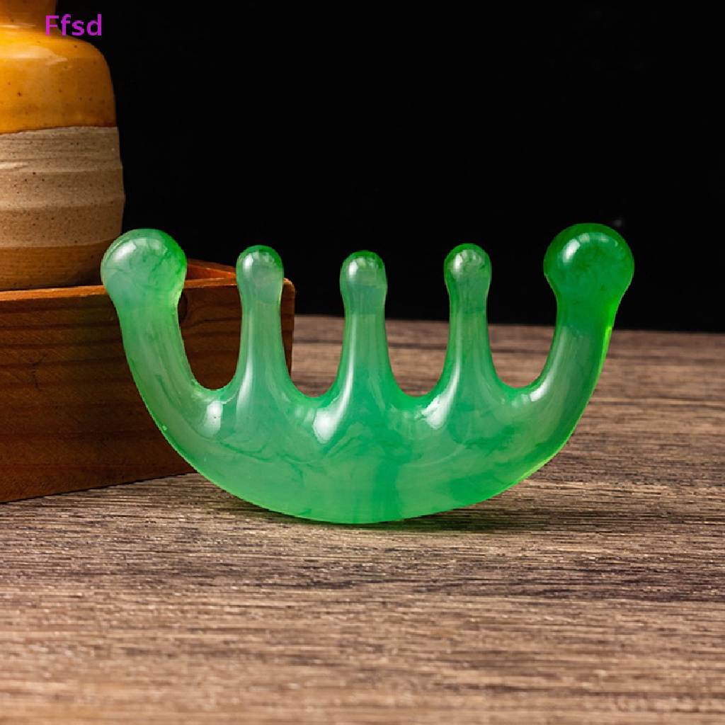 1 Lược Mát Xa Răng Thưa Bằng Nhựa Resin