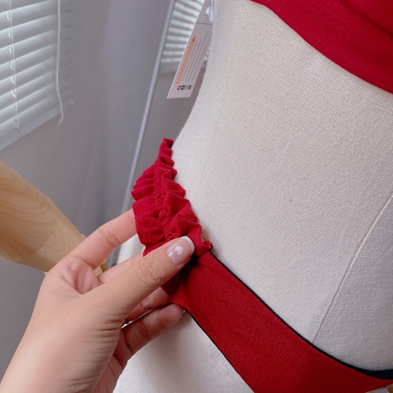 Set đồ lót thiết kế Simple tone đỏ - Design by The Heidi | BigBuy360 - bigbuy360.vn