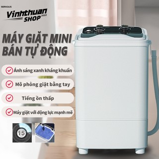 Máy giặt mini bán tự động, máy giặt 7kg tiện lợi, dành cho cá nhân, lỗi đổi trong 7 ngày,gia đình nhỏ, bảo hành 1 năm