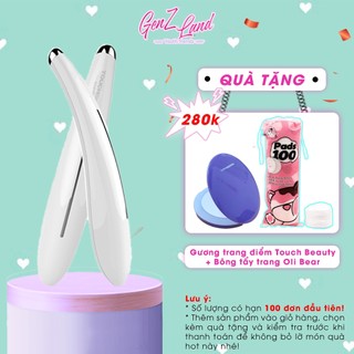 Máy massage mắt & môi mini touch beauty, loại bỏ quầng thâm mắt, tăng cường chăm sóc môi