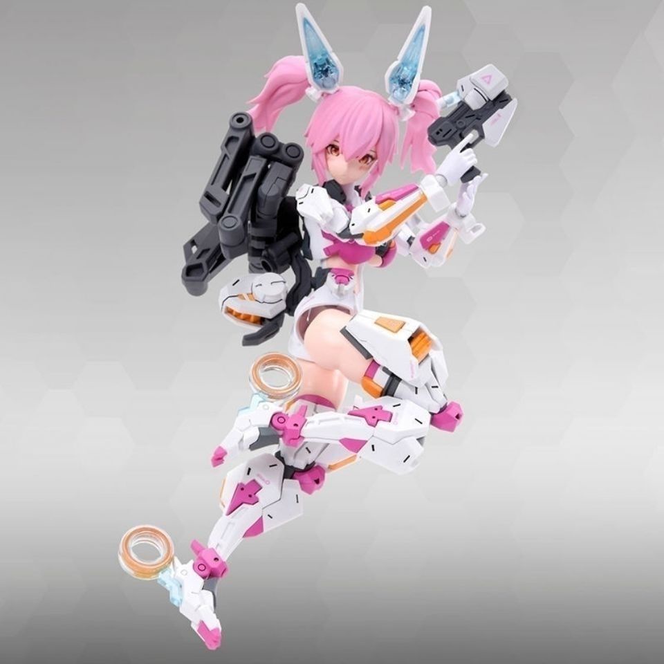 Reprint is Có Sẵn Mô Hình Lắp Ráp Mô Hình Lắp Ráp Mắt Thỏ Năng Lượng Hạt Nhân Sky leap Machine Girl war Trong Rừng