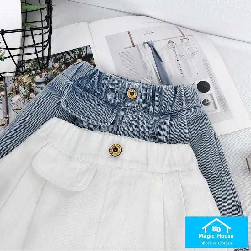 M & H ~  Quần Short Denim Mỏng Phong Cách Mới Năm 2022 Cho Bé Trai