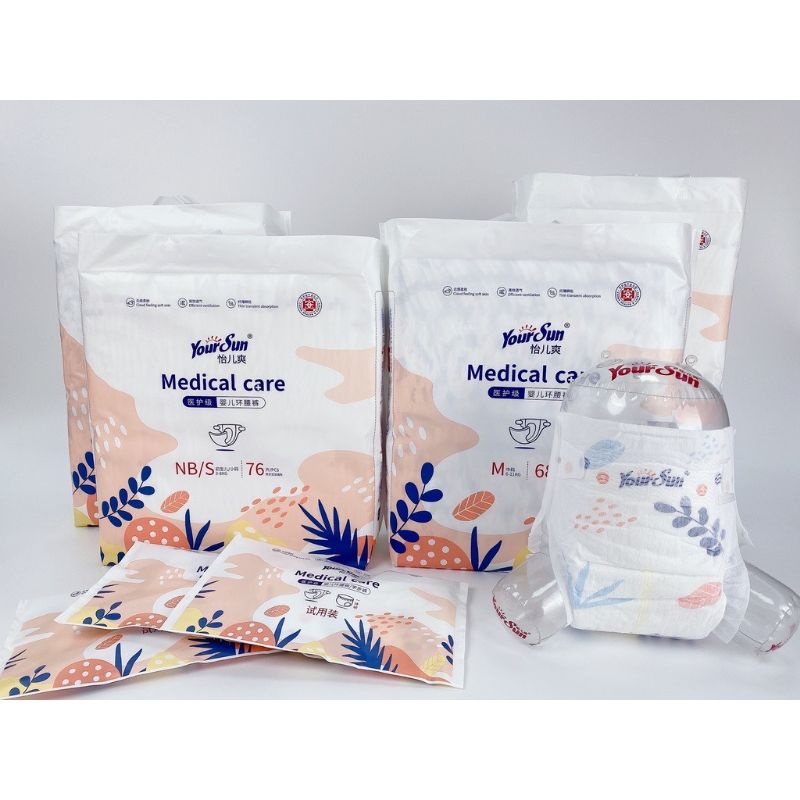 Bỉm dán quần Y Tế Yoursun bo mông,mềm mại cho bé