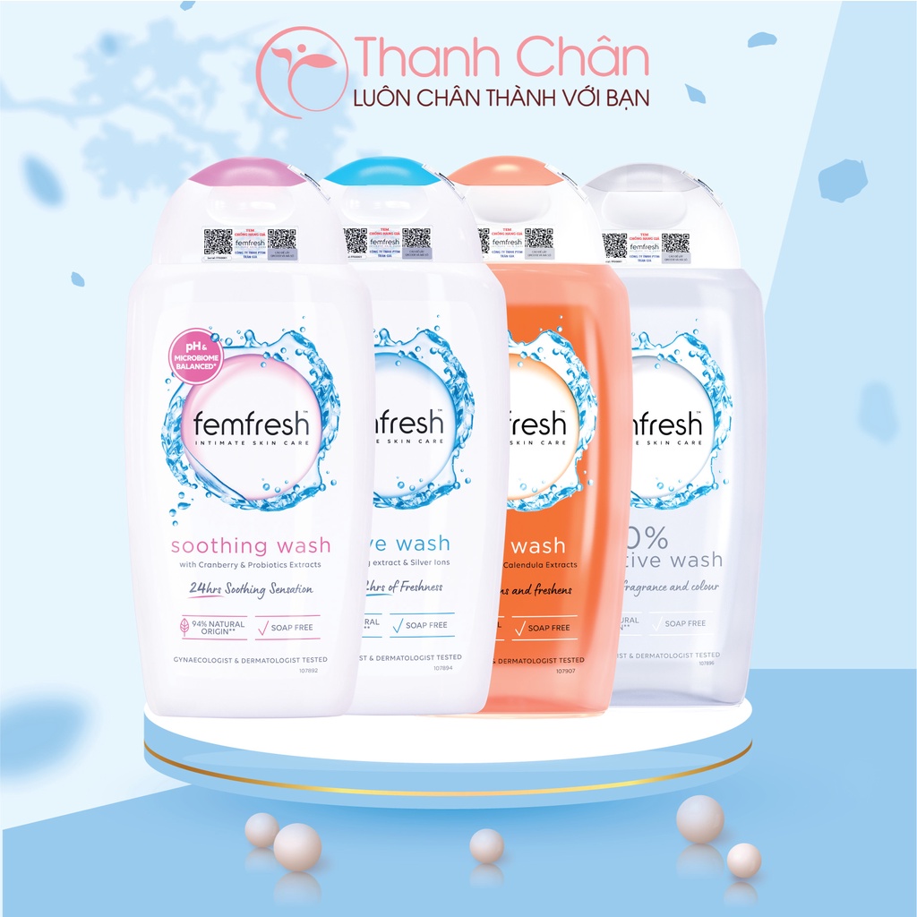 Dung Dịch Vệ Sinh Phụ Nữ Femfresh Wash 250ml