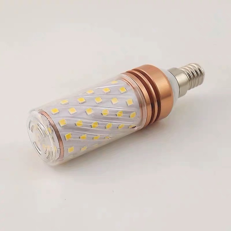 Bóng Đèn Led Bắp Siêu Sáng E14 E27 12W Ac 220V - 3 Chế Độ Sáng