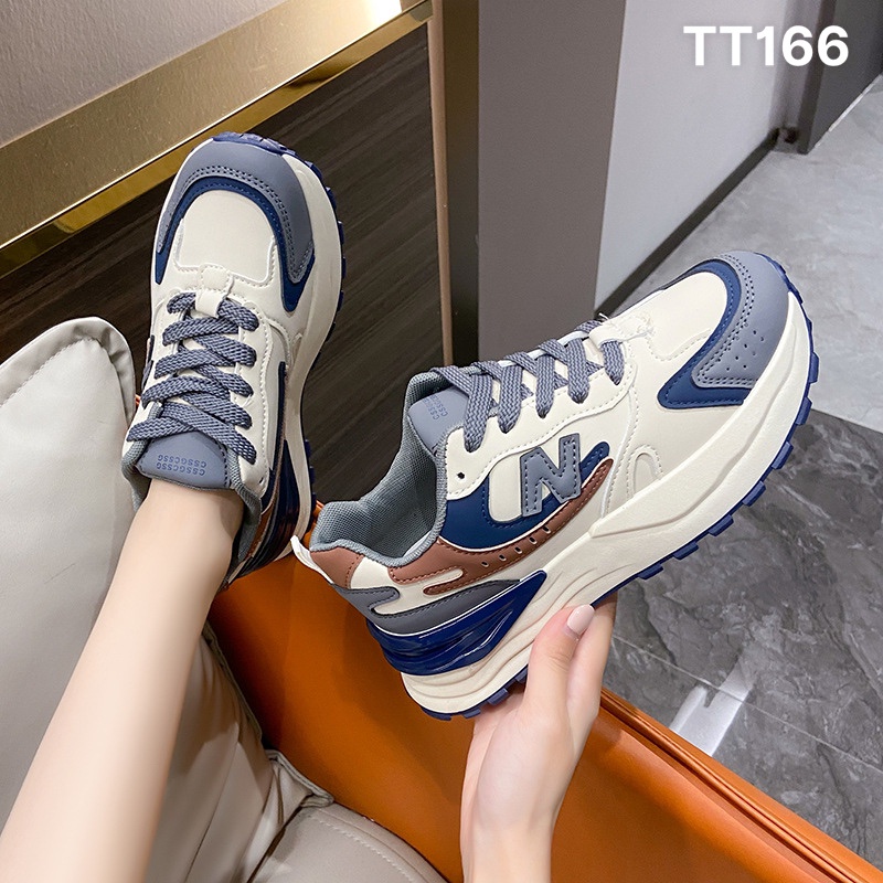 GIÀY THỂ THAO NỮ SIÊU HOT 4CM - TT166