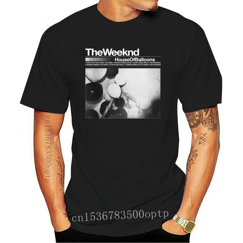 Áo thun bìa The Weeknd House Of Balloons