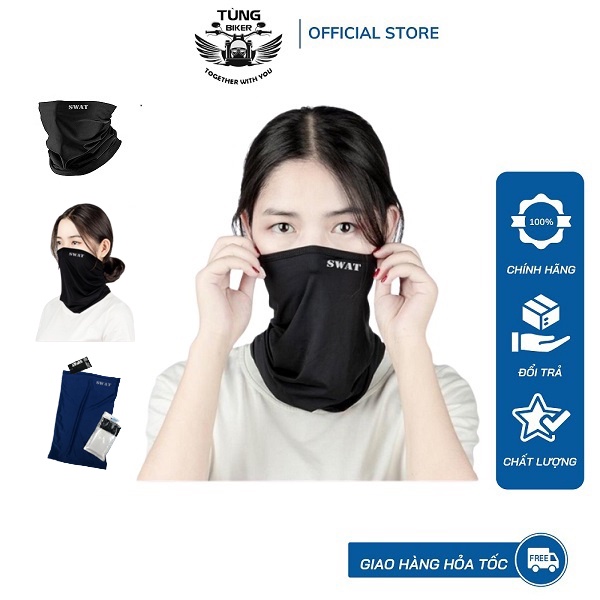 Khăn Đa Năng SWAT Vải Thun Phản Quang Cao Cấp Đi Phượt, Dã Ngoại