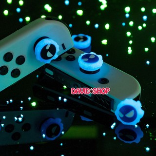 [GeekShare] Núm bọc analog Gengar (Pokémon) Dạ Quang cho Joy-Con - Nintendo Switch OLED, V1, V2, Lite